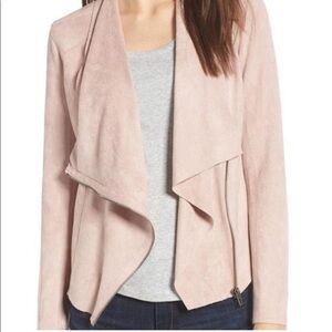 Blank NYC Faux Suede Moto Jacket​​